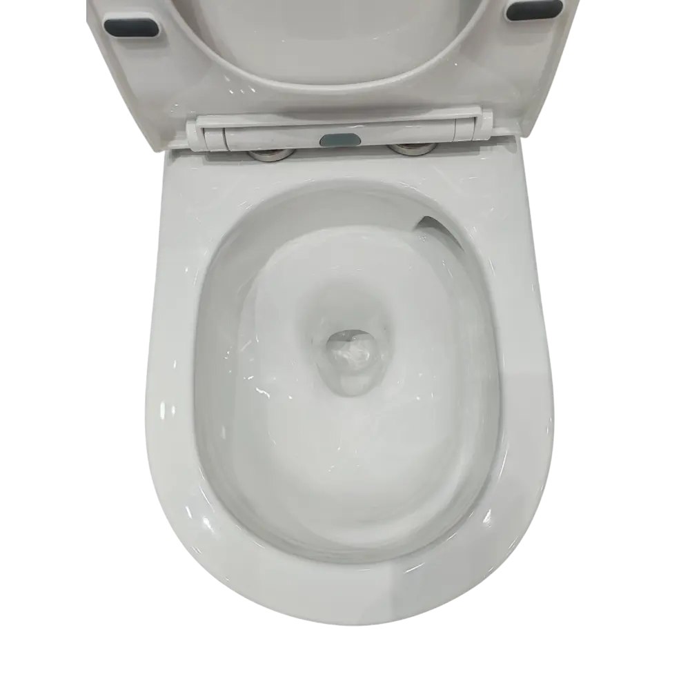 Унитаз-компакт Aquatek Optima T безободковый двойной смыв торнадо цвет белый STLM-2014207 - Вид №2