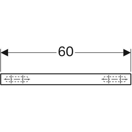 840337000 Настенная полка Geberit iCon Geberit  - Вид №18