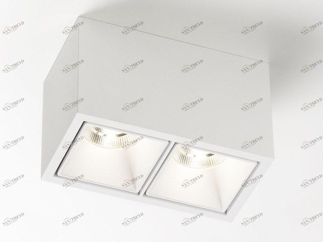Delta Light Прямоугольный потолочный светодиодный светильник Boxy sun-id-1396885