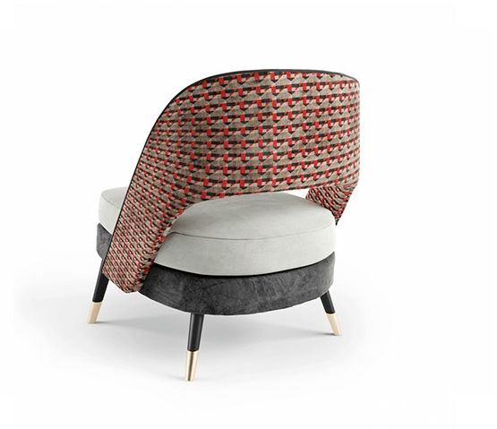 Mambo Unlimited Ideas Кресло из ткани Ava sun-id-1478844 - Вид №4