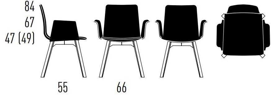 KFF Мягкое кресло с подлокотниками Maverick sun-id-1356846 - Вид №4