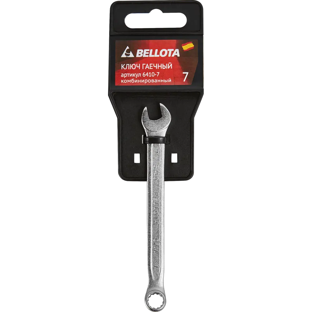Комбинированный ключ Bellota 6410-7 хромированный 7 мм 87103892 STLM-0845745 - Вид №3