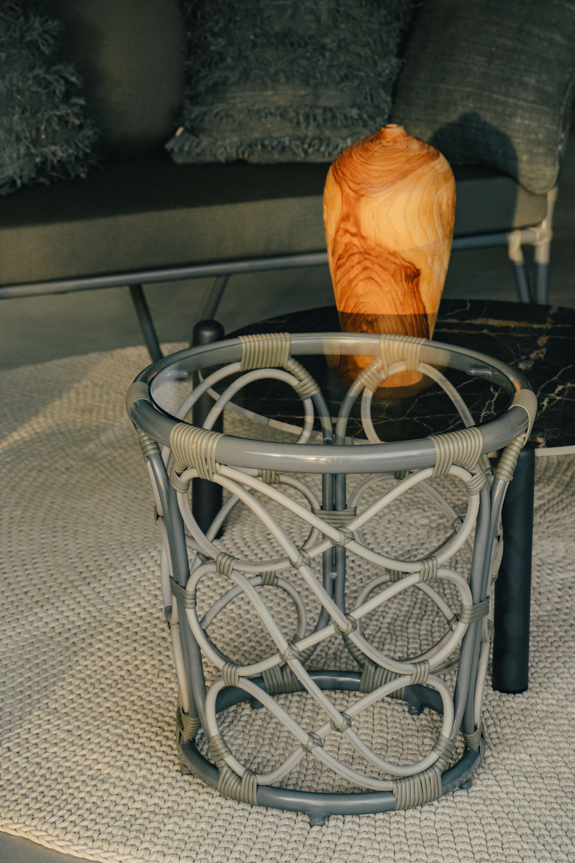 Круглый журнальный столик для сада cbdesign Мелодия ARCH-00111765 - Вид №8