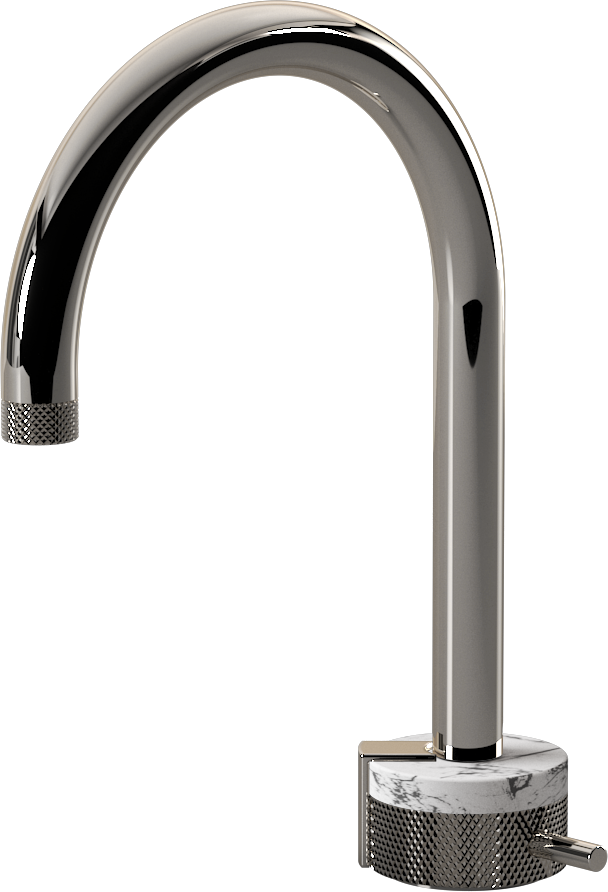 E-11502-R2MW-L2PN-PN Однорычажный прогрессивный смеситель для раковины - излив 16см GRAFF MOD+