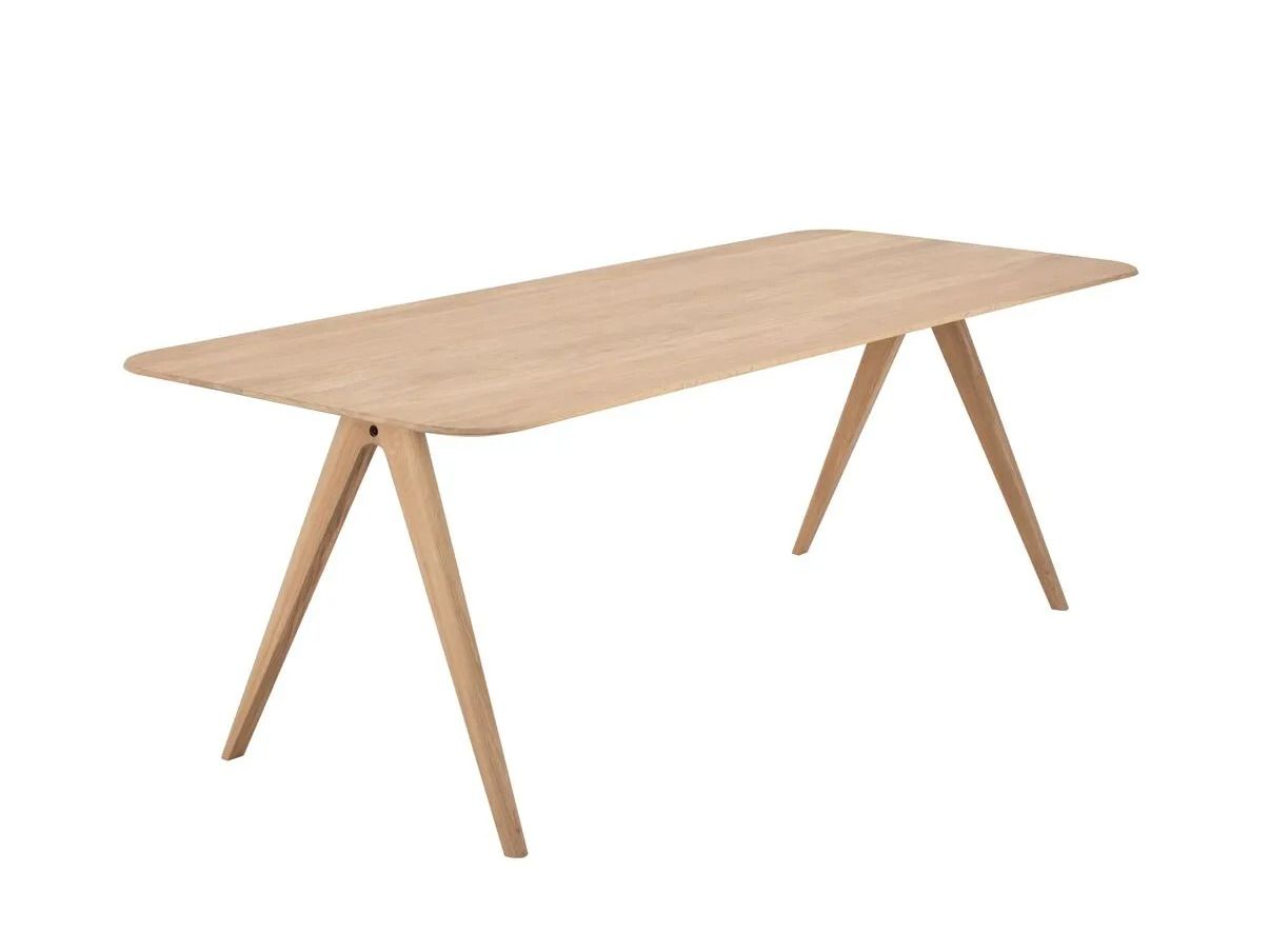 Прямоугольный дубовый стол Gazzda Ava ARCH-00093703 - Вид №1