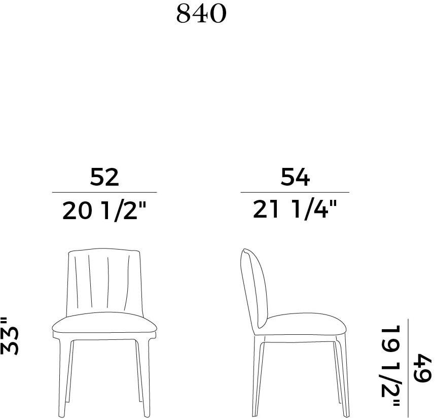 Potocco Мягкое кожаное кресло Blossom 840 - Вид №3