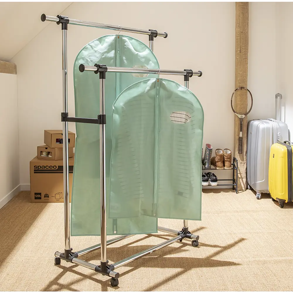 Чехол для одежды SPACEO с прозрачным окном 60x90 см 82658197 STLM-0033014 - Вид №7