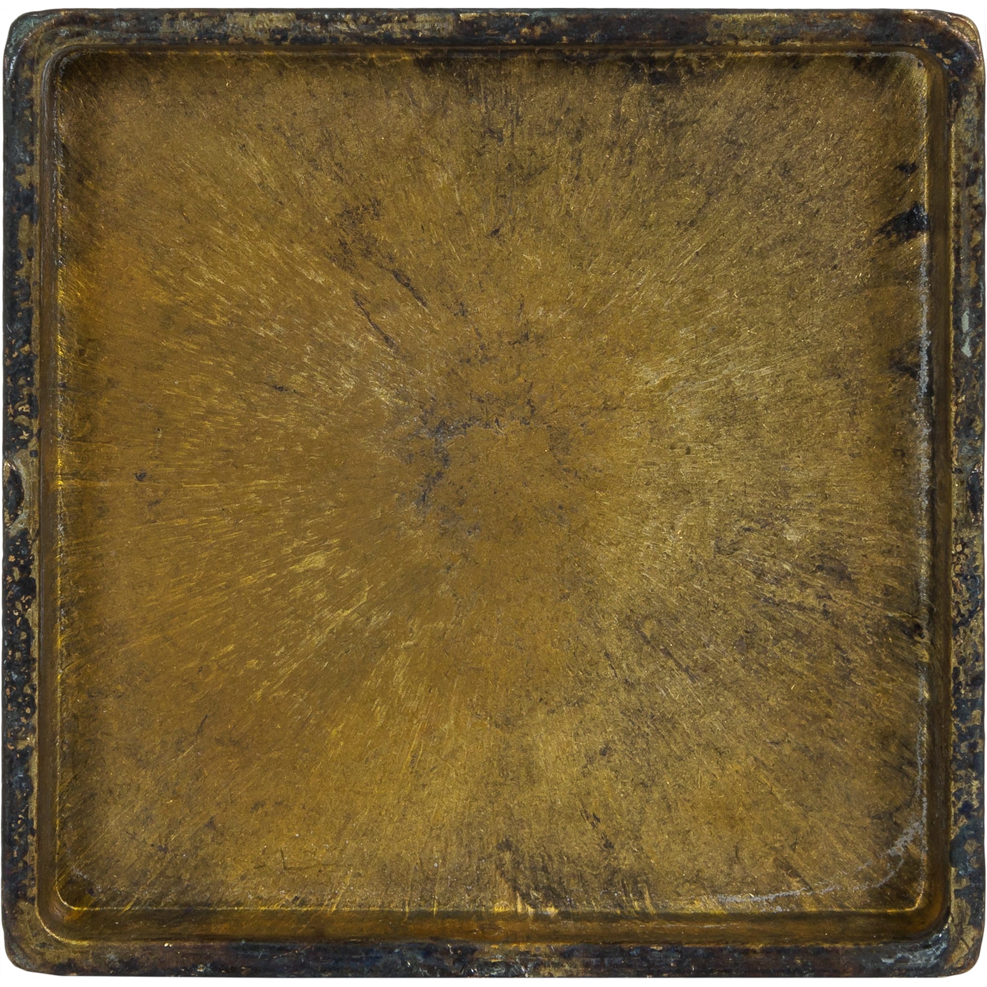 14977314 Вставка декоративная Zodiac 5х5 см цвет серый Декор латунный Santreyd  - Вид №1