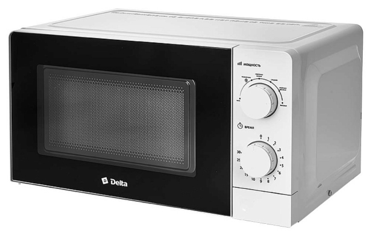 9211935 Микроволновая печь DELTA DL-87L20 белый STDN-0055649