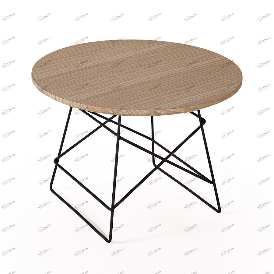 Столик Grids из светлого дуба, 45 см Innovation Living 95760231207511