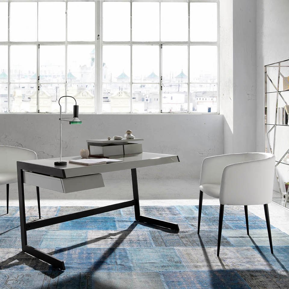 Стул DC388-ARM от Angel Cerda ANGEL CERDA  148279 Белый  - Вид №1