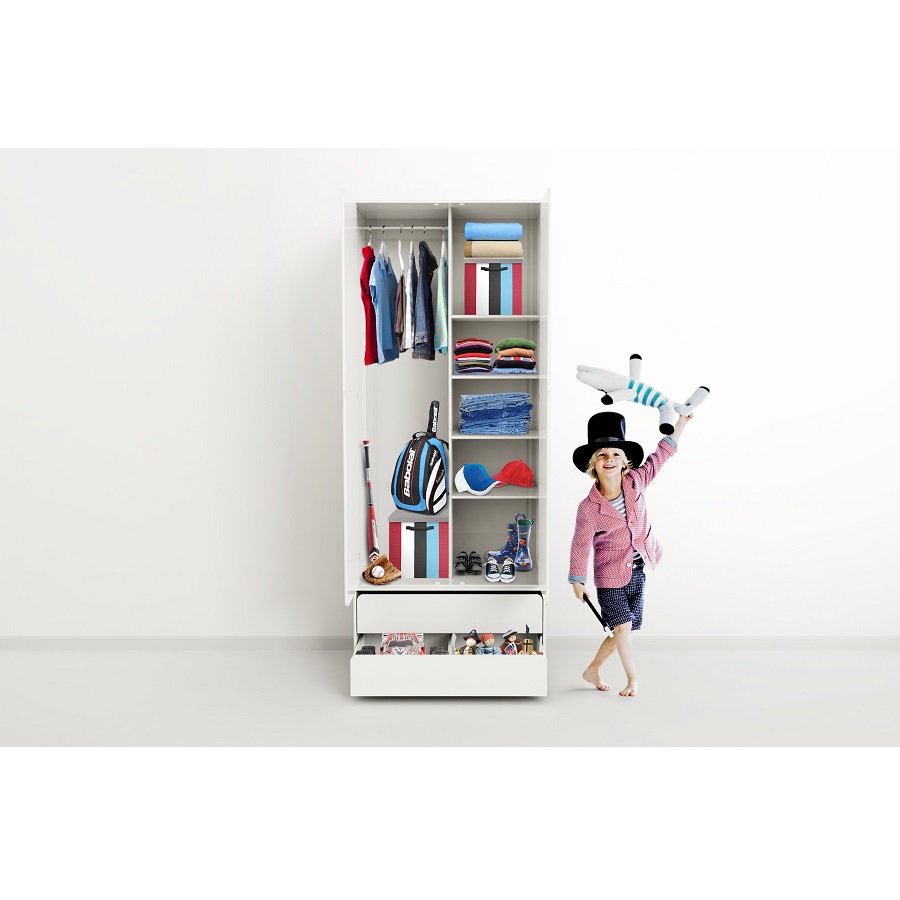 Комод Flexa с 2 ящиками, белый 812530240 - Вид №2