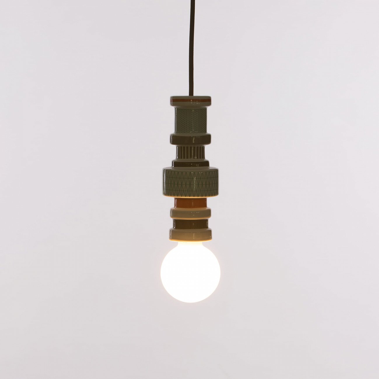Подвесной светильник Moresque Turnot от Seletti 07094 SELETTI ДИЗАЙНЕРСКИЕ 243970 Белый  - Вид №1