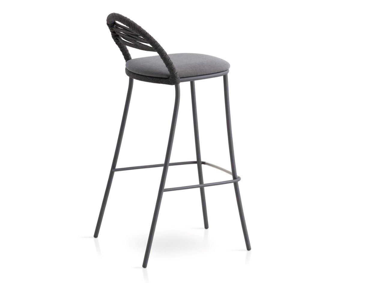 Высокий садовый стул из нержавеющей стали EXPORMIM лепесток ARCH-00032826 - Вид №1