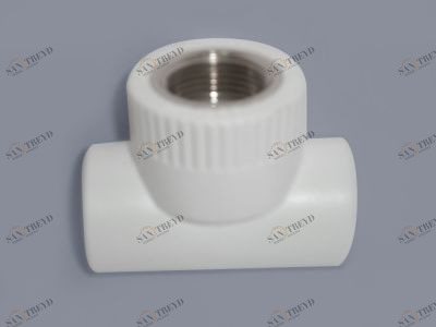 Тройник комбинированный (вн.рез.) 20-1/2 PP-R PROAQUA 27197