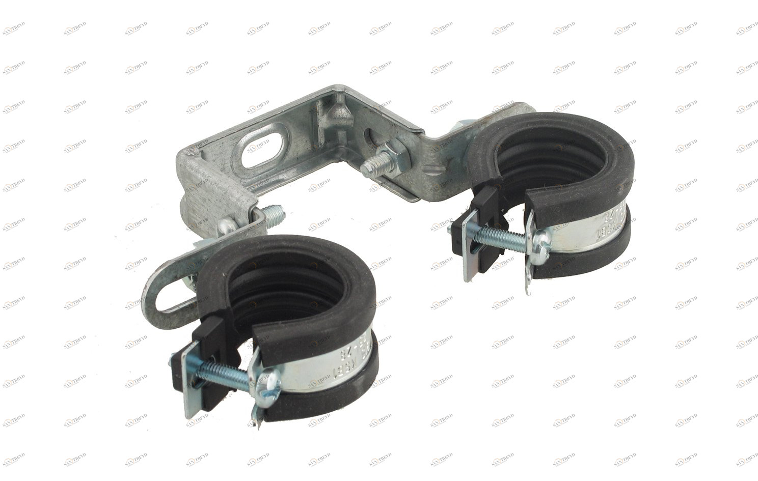 3393228 Крепление для труб  BIS Duplo KSB1 Двойные хомуты с epdm для труб отопления WALRAVEN 