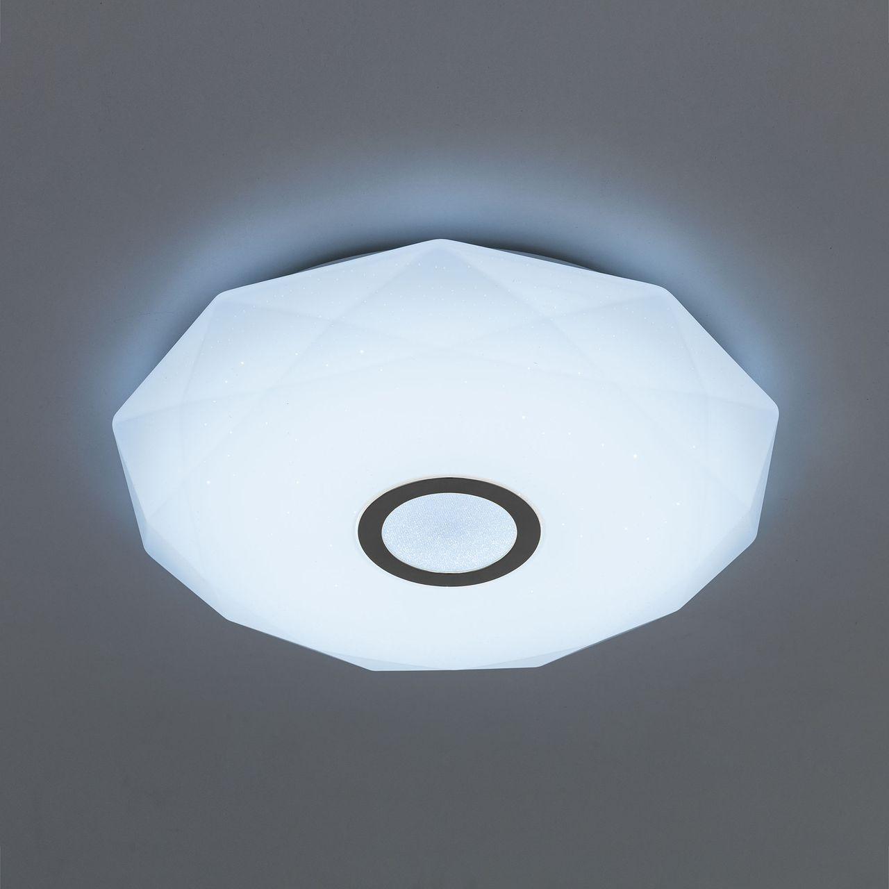 Потолочный светодиодный светильник Citilux Диамант CL71340RGB CITILUX ДИАМАНТ 276656 Белый - Вид №2