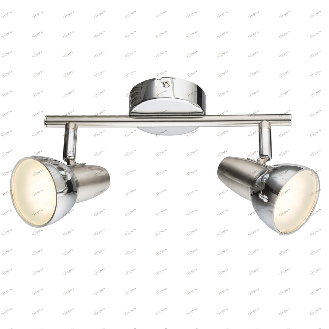 Спот потолочный светодиодный хром Cappuccino 56116-2 GLOBO CAPPUCCINO 00-3926435 Хром Ceramica Globo 