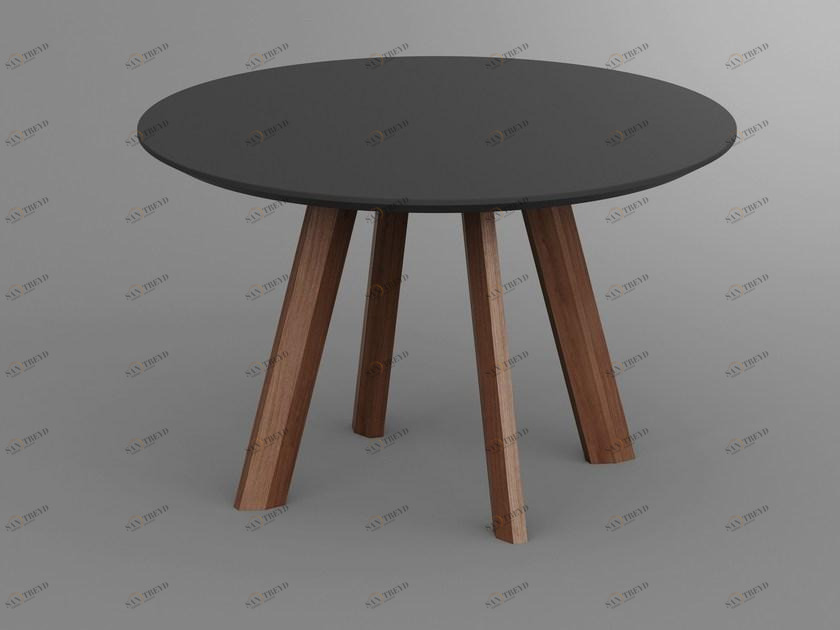 Vitamin Design Круглый деревянный стол Rhombi sun-id-1461846