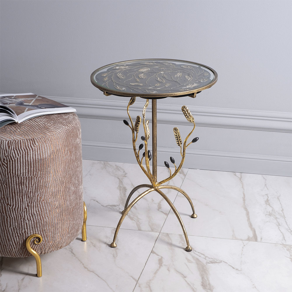 19088 Столик декоративный Oliva Branch Каштан BOGACHO 4627196596801 - Вид №2