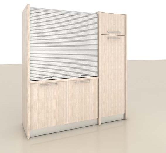 Mobilspazio Выдвижная деревянная мини-кухня Zeus sun-id-1370719 - Вид №5