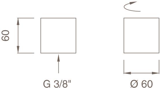 Ceadesign Напольный кран для холодной воды Opus Ops 34 - Вид №1