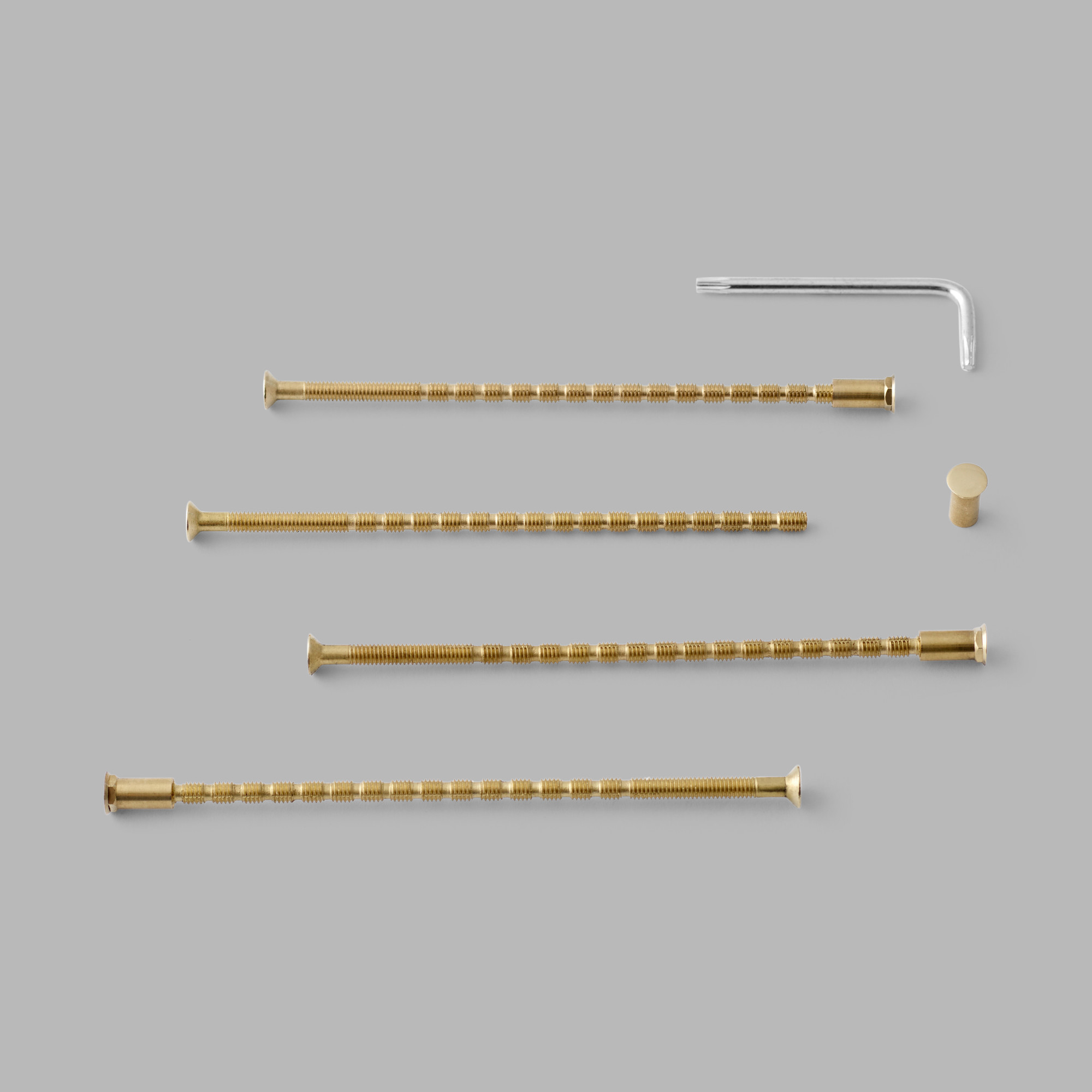 15298100751 Винт с упором - латуньd line Knud Holscher 