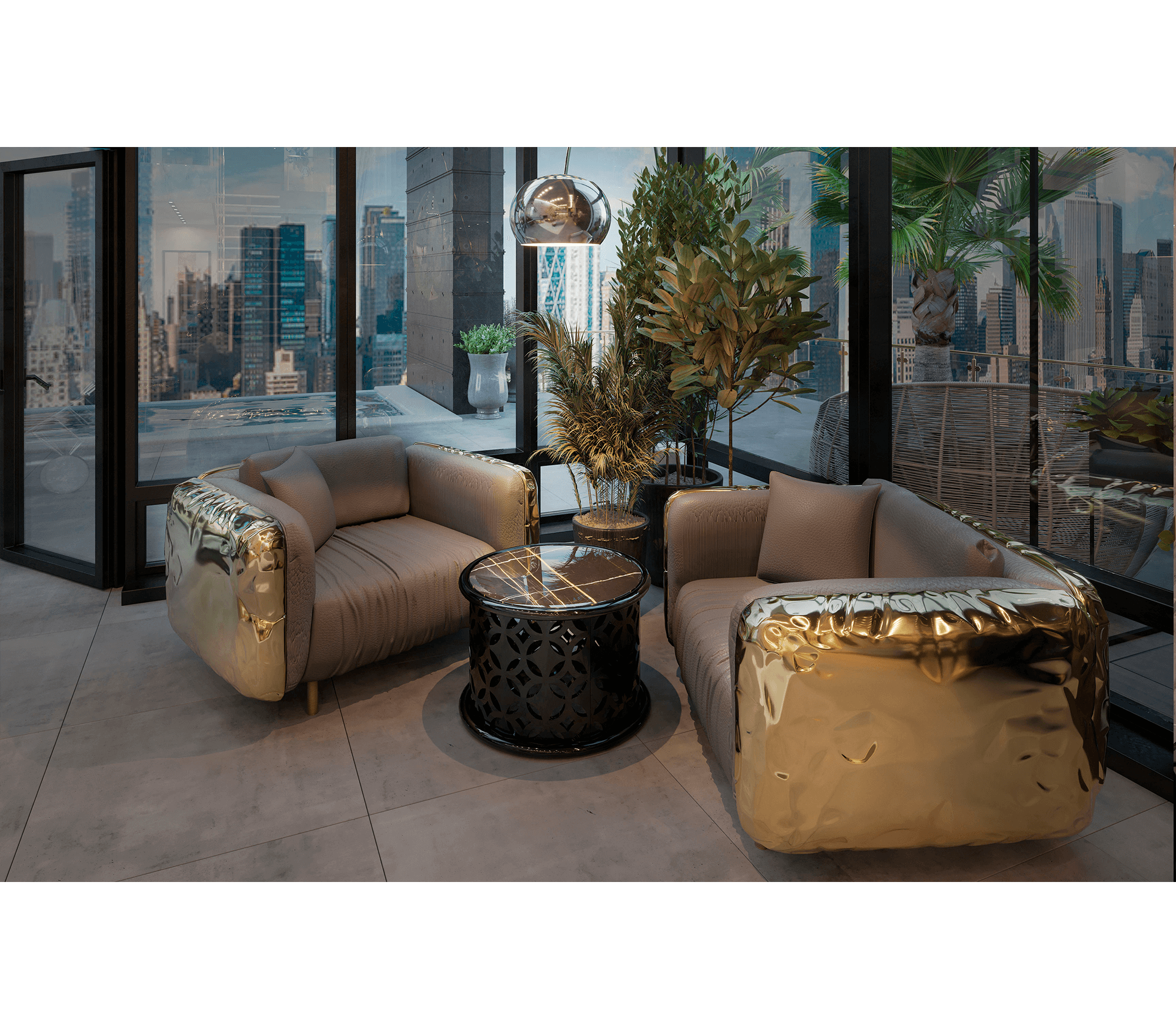 0-202 Несовершенное кресло Boca Do Lobo  - Вид №15