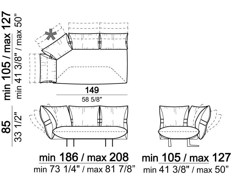 Модульный диван Arketipo Smooth Operator ARCH-00029693 - Вид №4