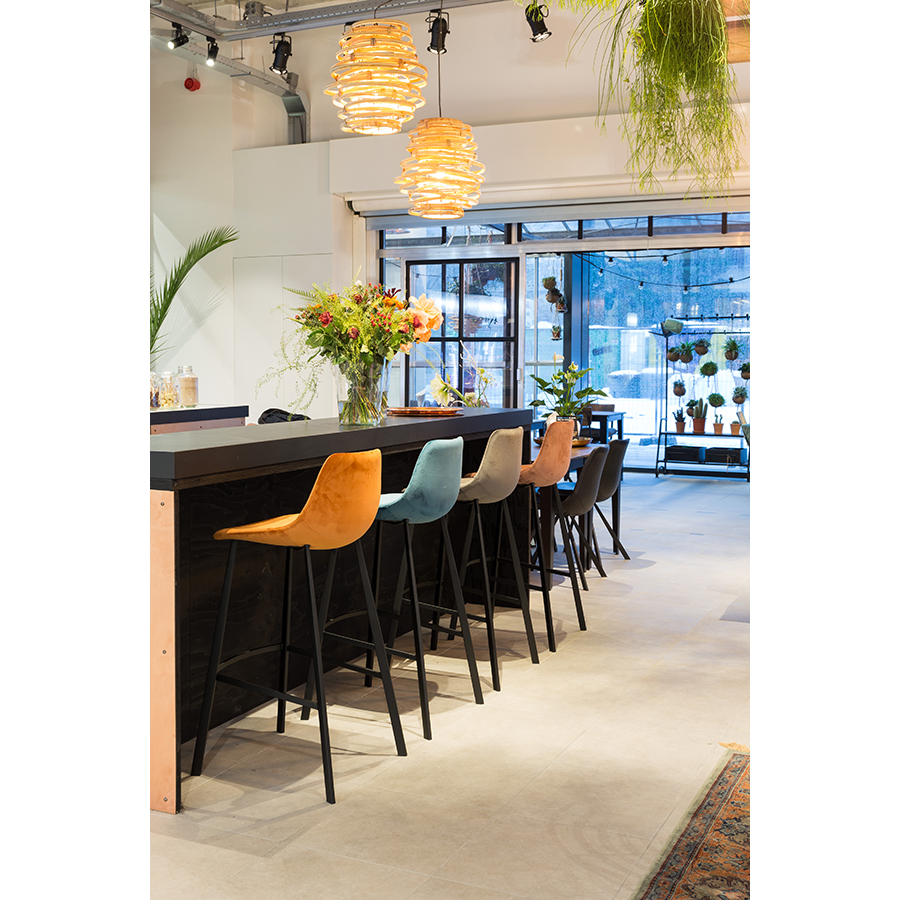 Стул барный Franky бирюзовый Dutchbone 1500071 - Вид №3