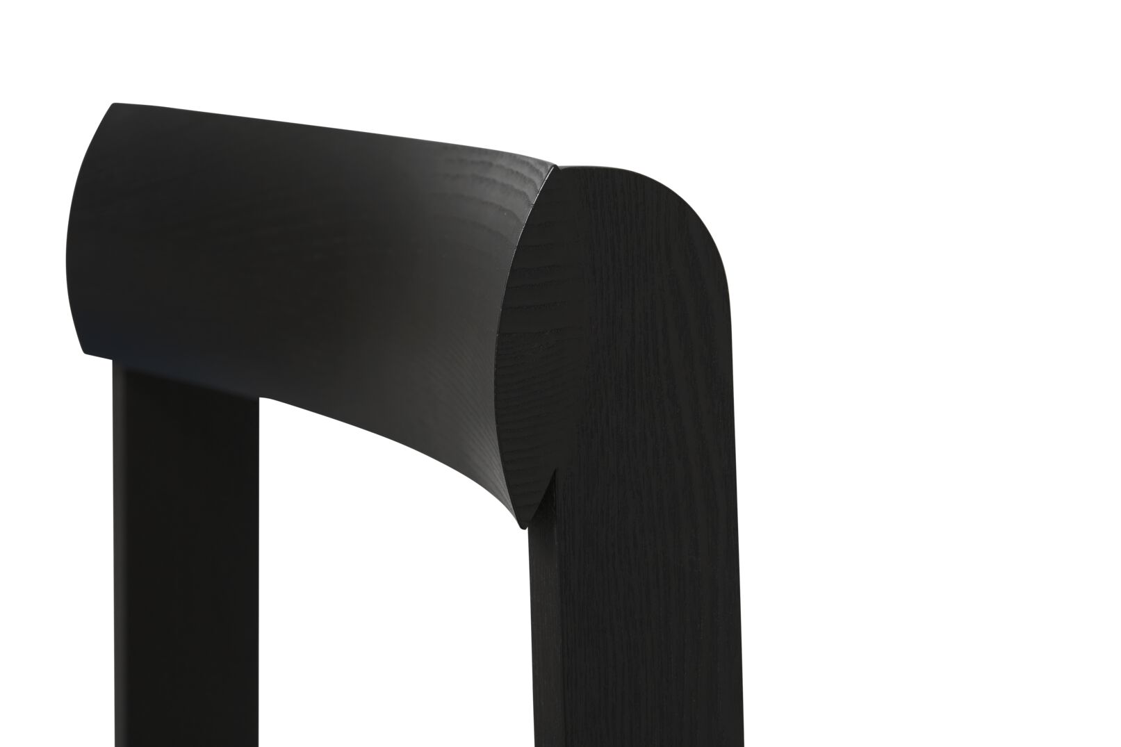 Штабелируемый стул из дуба с открытой спинкой Form & Refine Blueprint ARCH-00105045 - Вид №23