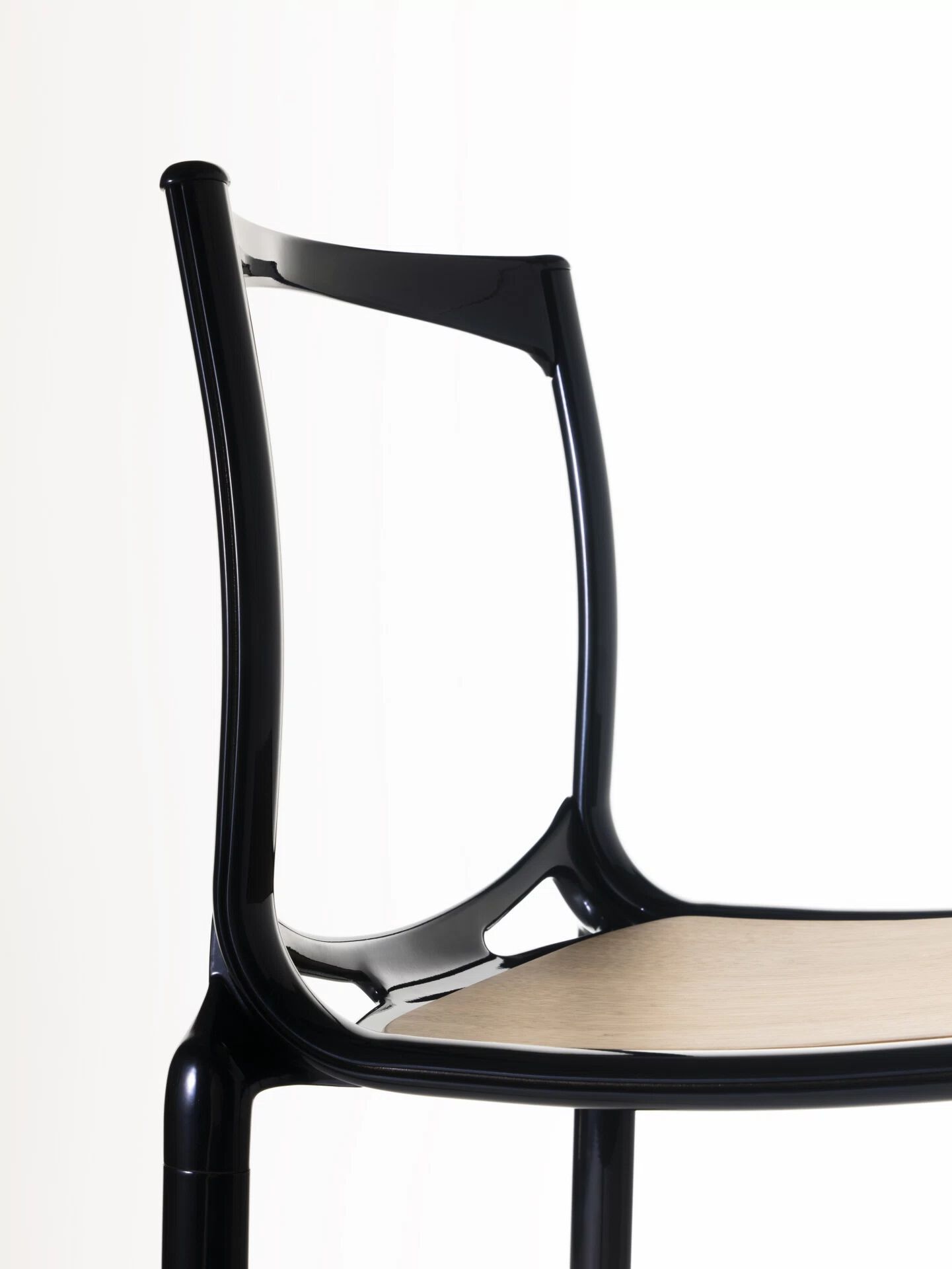 Алюминиевый стул с бамбуковым сиденьем Alias рамка ARCH-00095850 - Вид №6