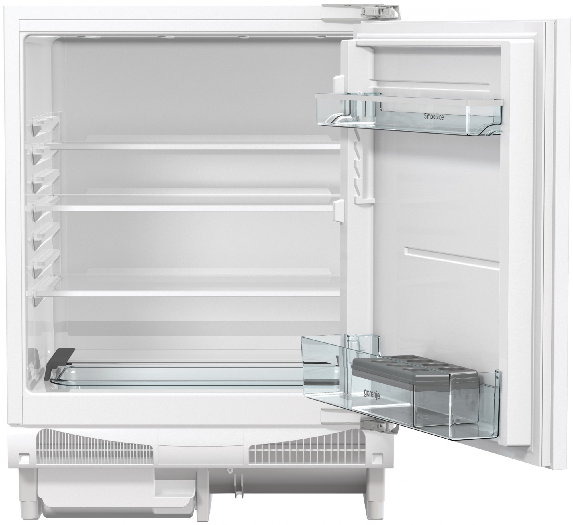 RIU6092AW Встраиваемые холодильники / 82x59.6x54.5, 143 л, однокамерный холодильник,без морозилки, монтаж под столешницу Gorenje Santreyd 