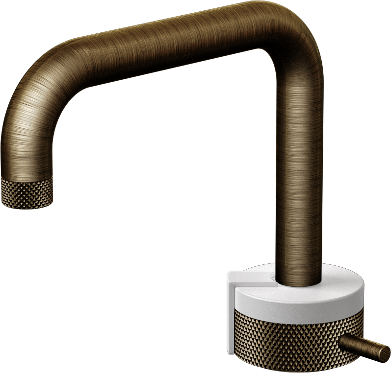 E-11500-R1WT-L2WT-VBB Однорычажный прогрессивный смеситель для раковины - излив 15,3см GRAFF MOD+