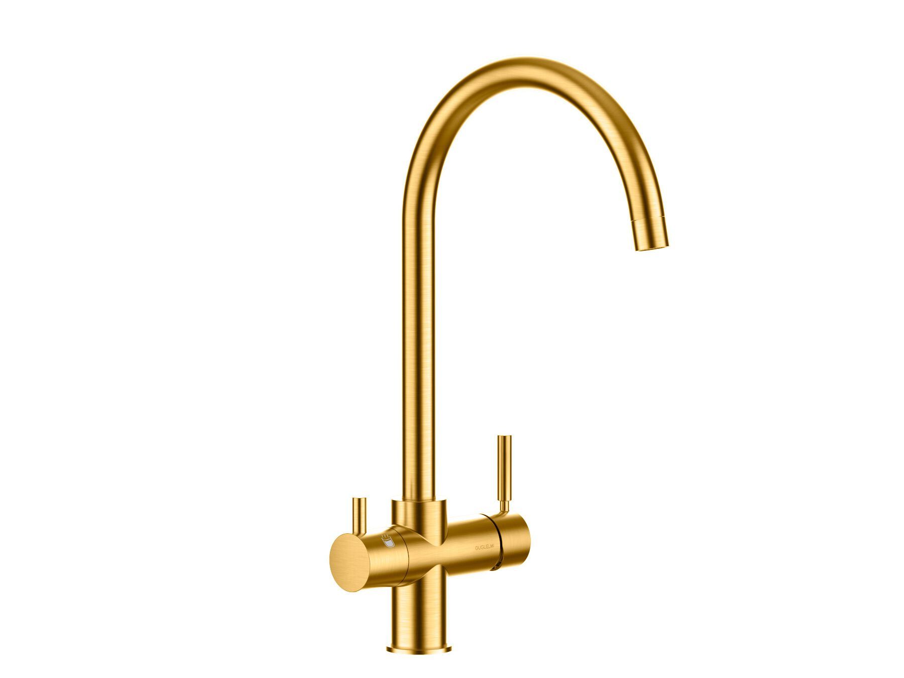 Однорычажный смеситель для кухни с поворотным изливом GUGLIELMI RUBINETTERIE чистый ARCH-00007139 - Вид №1