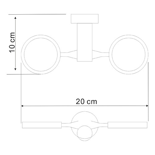 C177 Donau Держатель двойной WasserKRAFT  - Вид №1