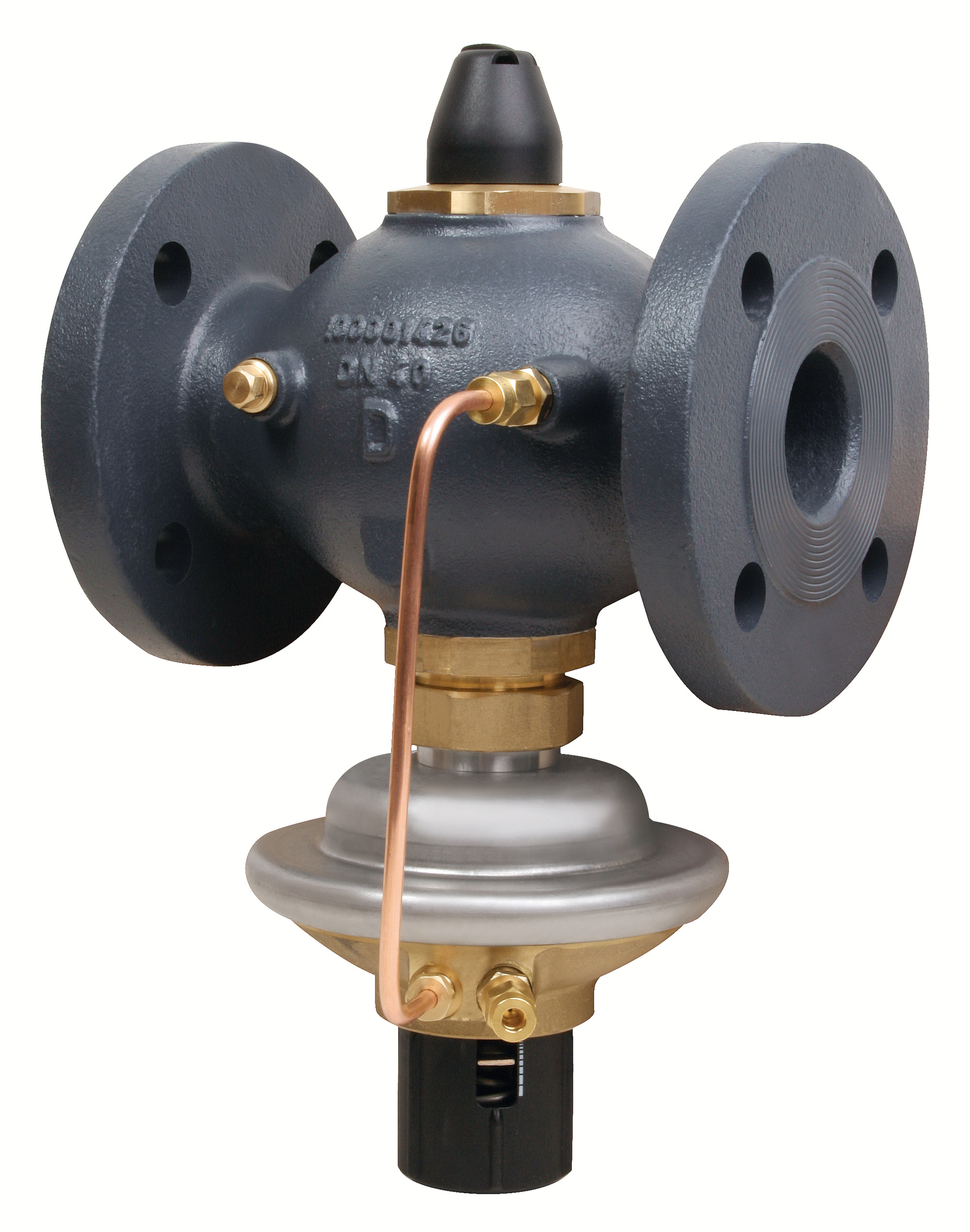 Danfoss Регулятор перепада давления AVPQ для монтажа на обратном трубопроводе РПД AVPQ PN25 40/200,3-2,0/0,2/фл/обр. 003H6567  - Вид №20