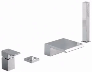 Rubinetteria Giulini Комплект для ванны с ручным душем на 4 отверстия Pablolux F9860bd