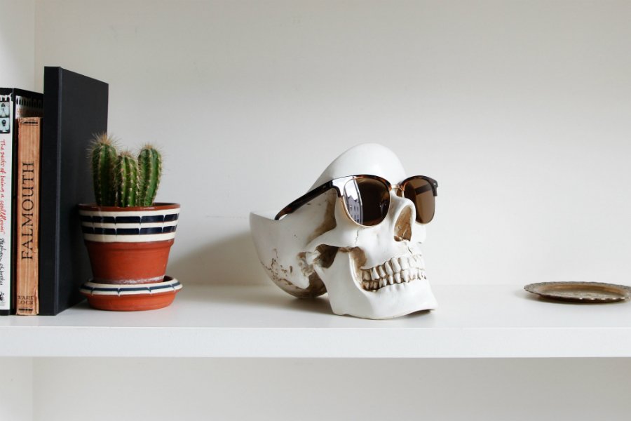 Органайзер для мелочей белый Skull SUCK UK  00-3880868 Белый  - Вид №6