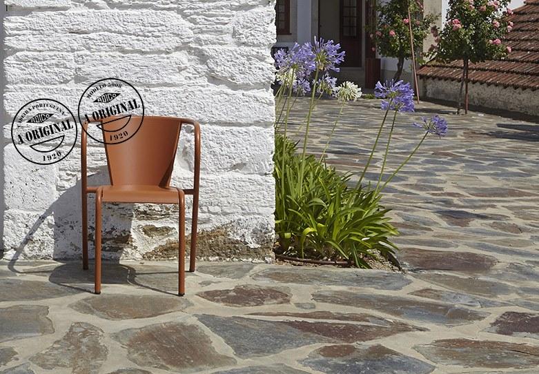 Adico Штабелируемый металлический садовый стул с подлокотниками sun-id-1350546 - Вид №3