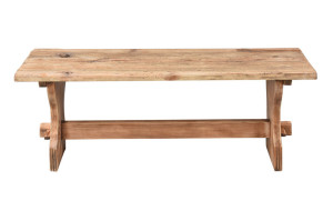 SOR27438 Деревенская сосновая скамейка ijlbrown