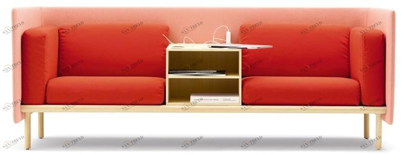 COR 2-местный тканевый диван с вещевым ящиком Floater sun-id-1463109