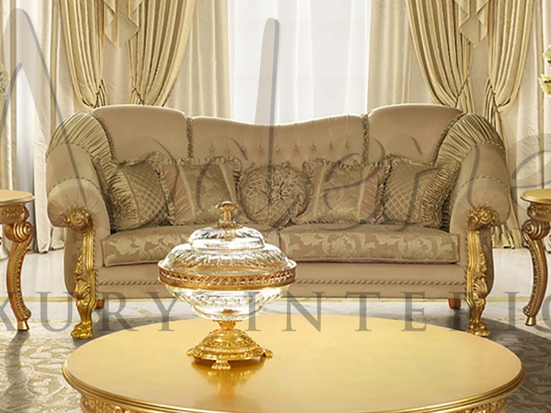 3-местный тканевый диван capitonné Modenese Luxury Interiors Royal ARCH-00097690