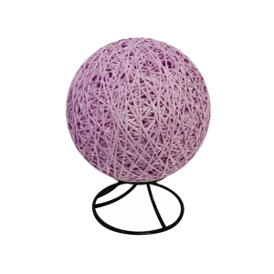 Ночник светодиодный «Ротанговая нить» 1.5 м? тёплый белый свет цвет сиреневый