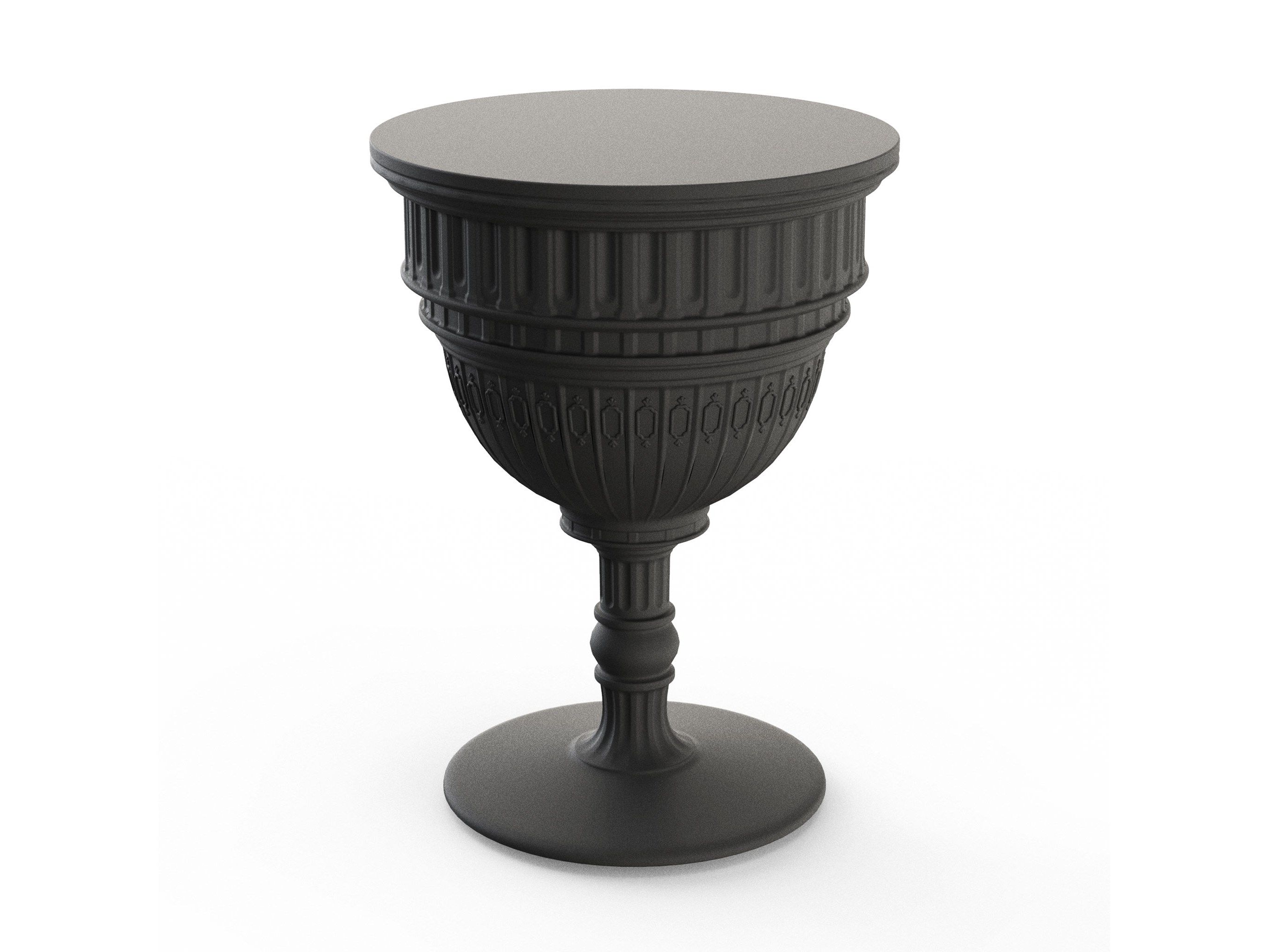 Табурет / журнальный столик из полиэтилена Qeeboo Capitol ARCH-00107177 - Вид №1