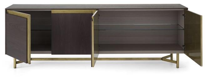 Arte Brotto Комод деревянный с четырьмя распашными дверцами Leonardo L450/4 - Вид №1