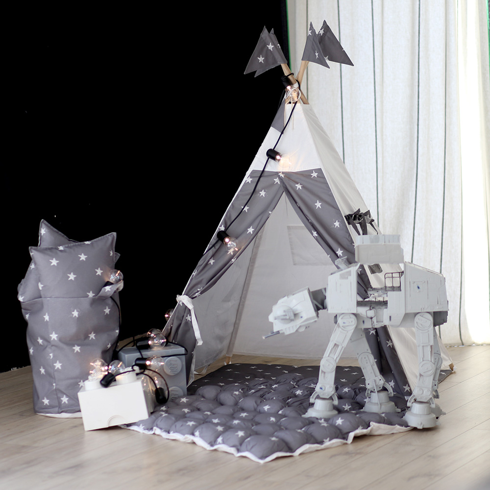 Тканевая корзина Звездопад VAMVIGVAM ЗВЕЗДОПАД 282060 Серый Santreyd  - Вид №8