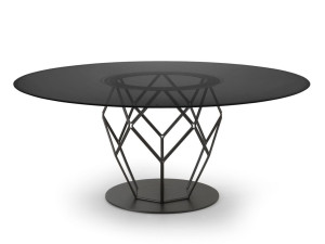 Круглый Хрустальный стол