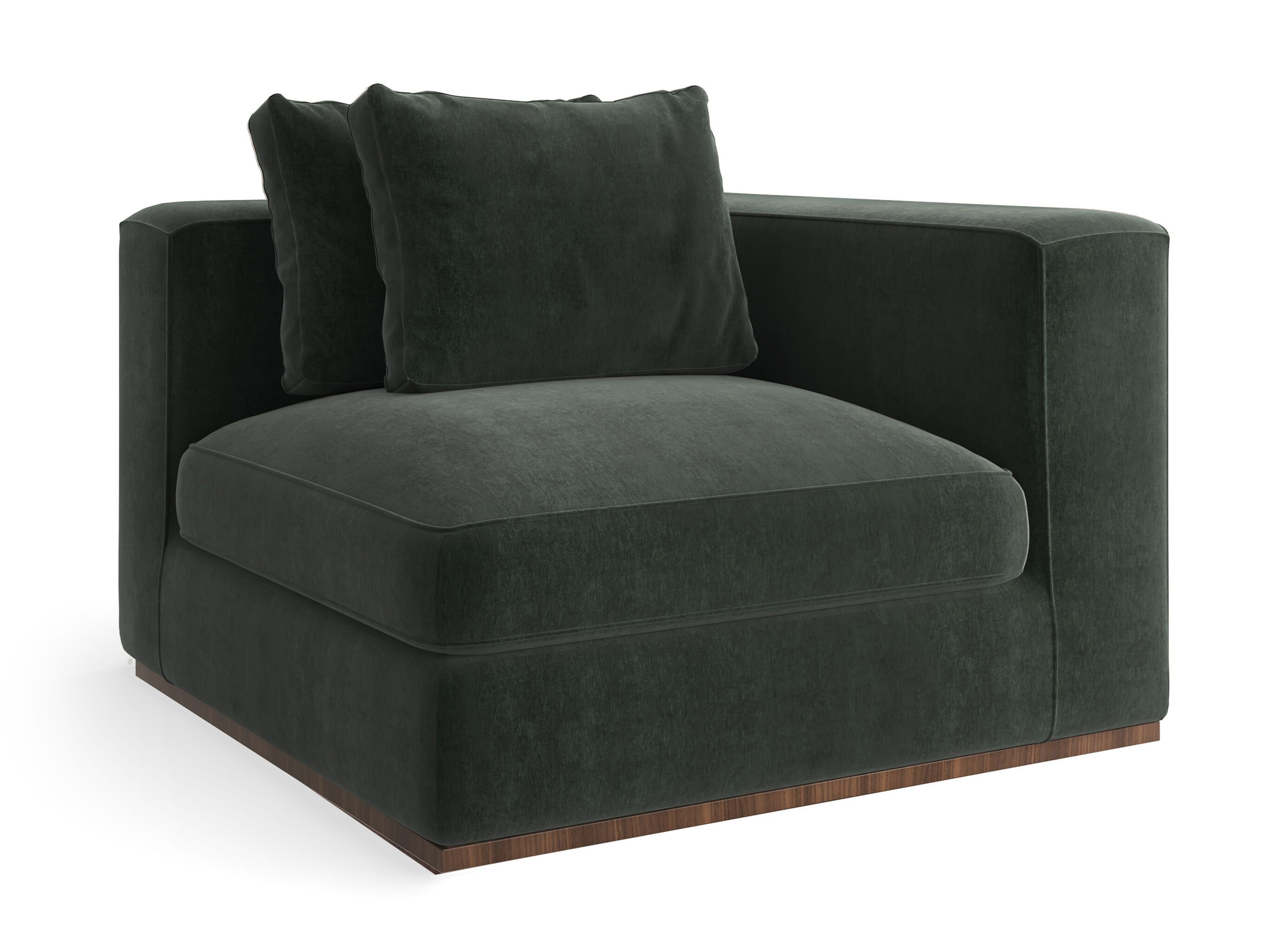 Тканевое угловое кресло Caracole BELLO ARCH-00134320 - Вид №3