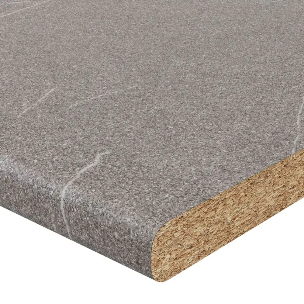 Столешница кухонная 120x60x2.5 см ДСП цвет гранит серый 89370614 STLM-2095882 Santreyd ДСП Постформинг - Вид №1